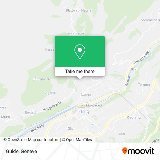Guide map