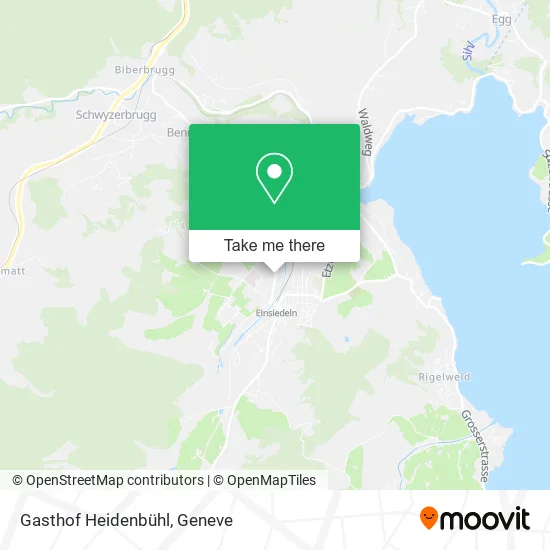 Gasthof Heidenbühl map