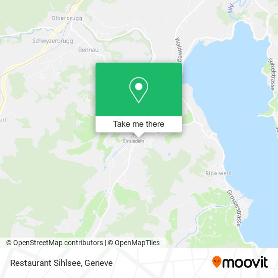 Restaurant Sihlsee map