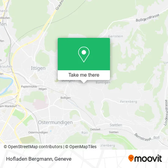 Hofladen Bergmann map