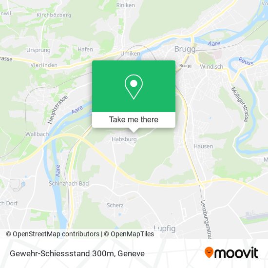 Gewehr-Schiessstand 300m map