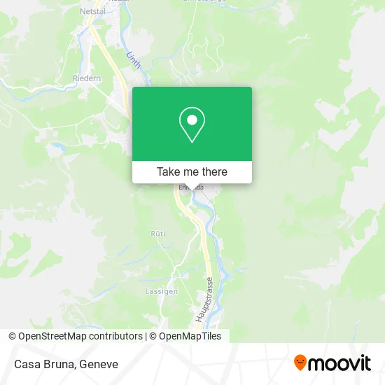 Casa Bruna map