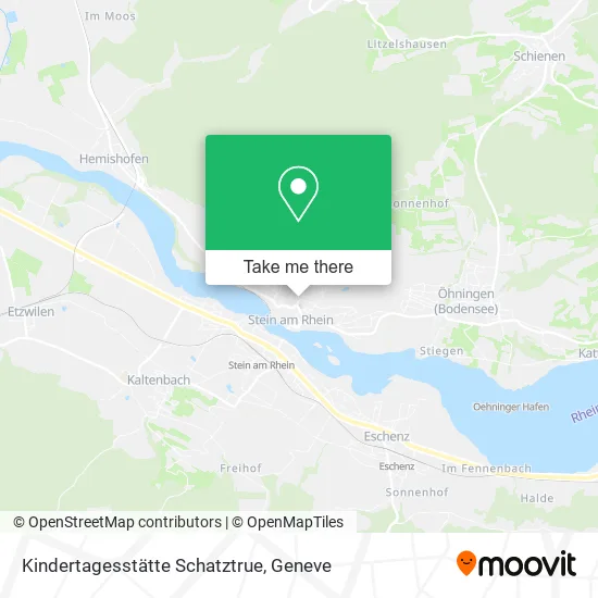 Kindertagesstätte Schatztrue map