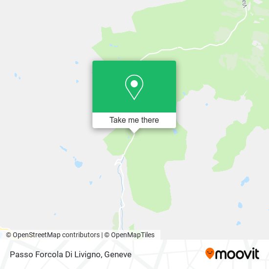 Passo Forcola Di Livigno map