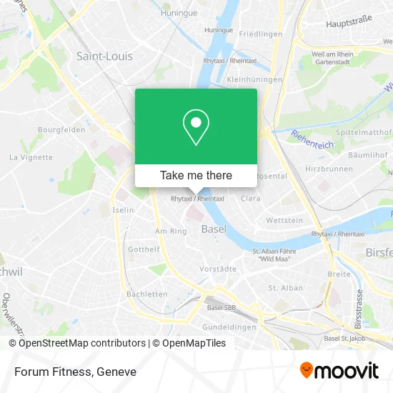 Forum Fitness map
