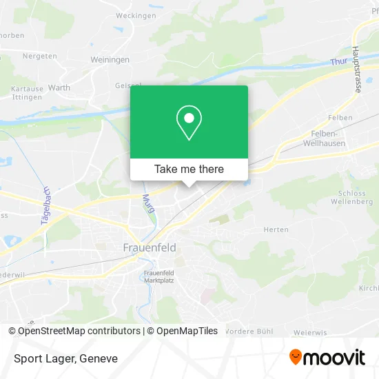 Sport Lager map