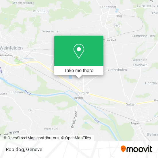 Robidog map