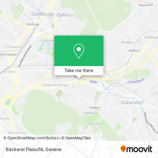 Bäckerei Fleischli map