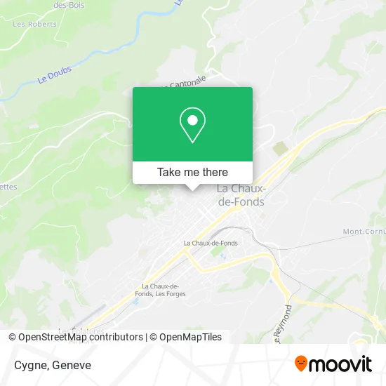 Cygne map