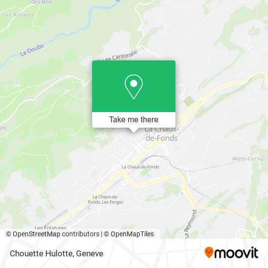 Chouette Hulotte map