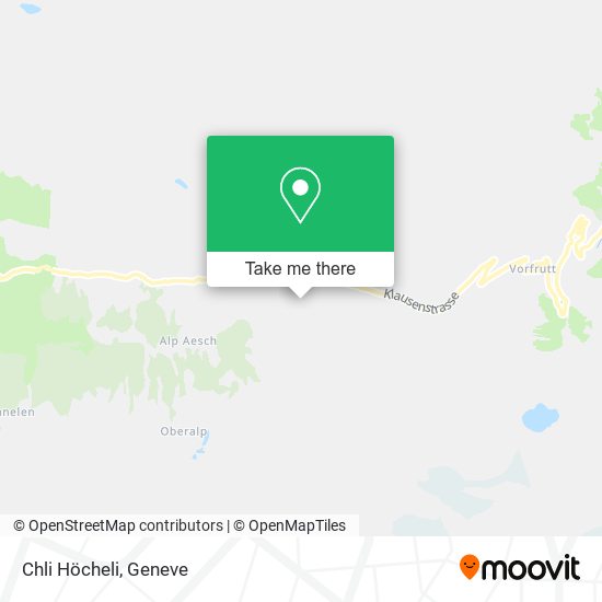 Chli Höcheli map