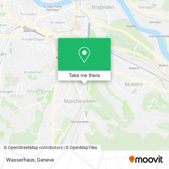 Wasserhaus map