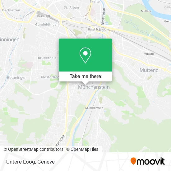Untere Loog map