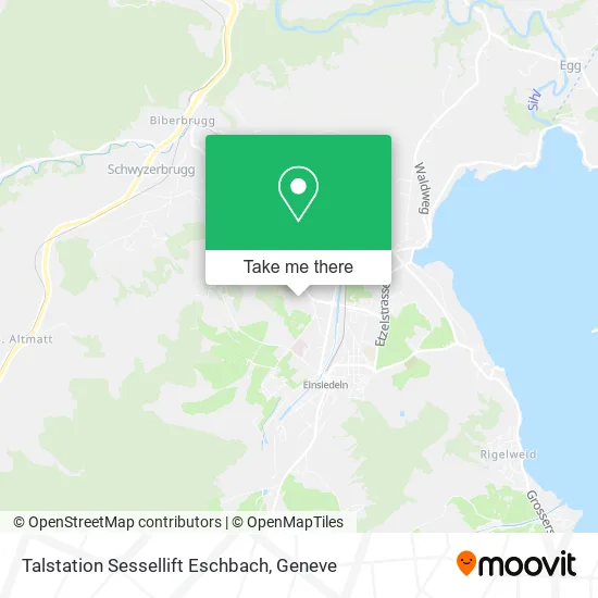 Talstation Sessellift Eschbach map