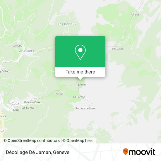 Décollage De Jaman map