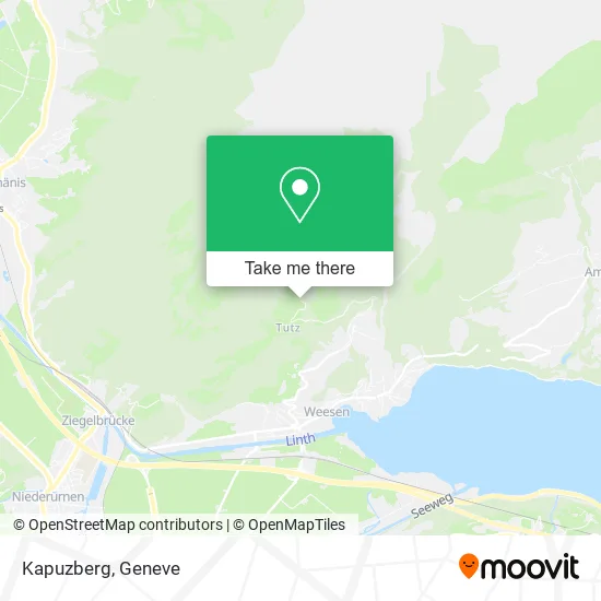 Kapuzberg map