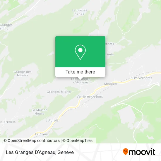 Les Granges D'Agneau map