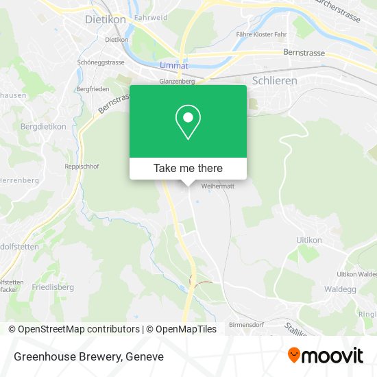 Greenhouse Brewery map