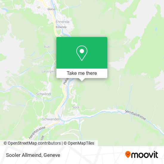 Sooler Allmeind map
