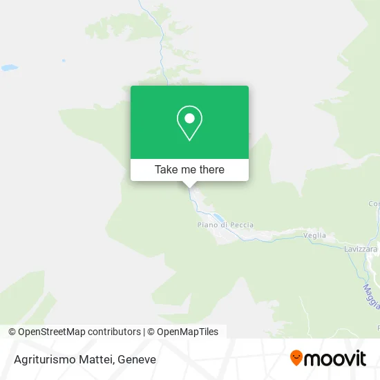 Agriturismo Mattei map