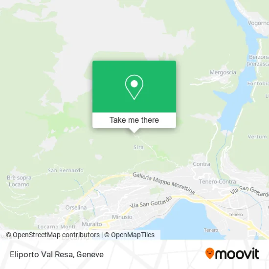 Eliporto Val Resa map