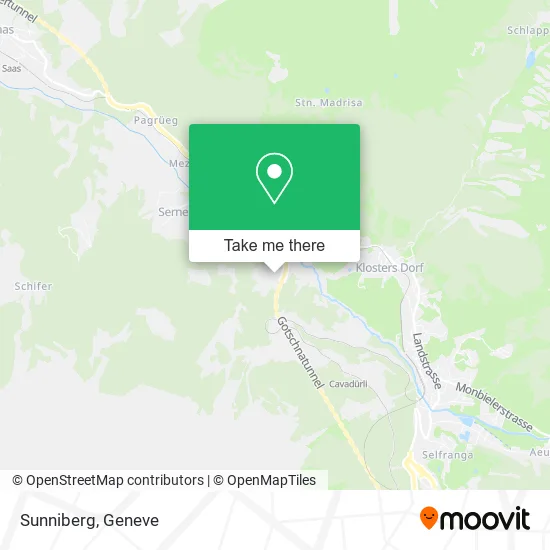 Sunniberg map