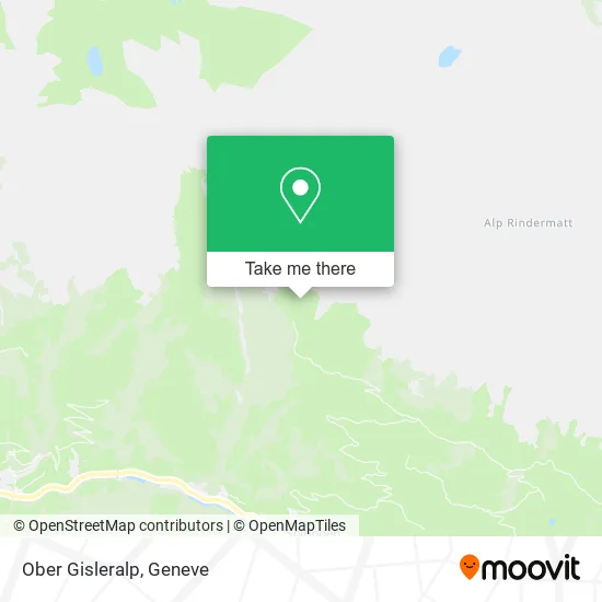 Ober Gisleralp map