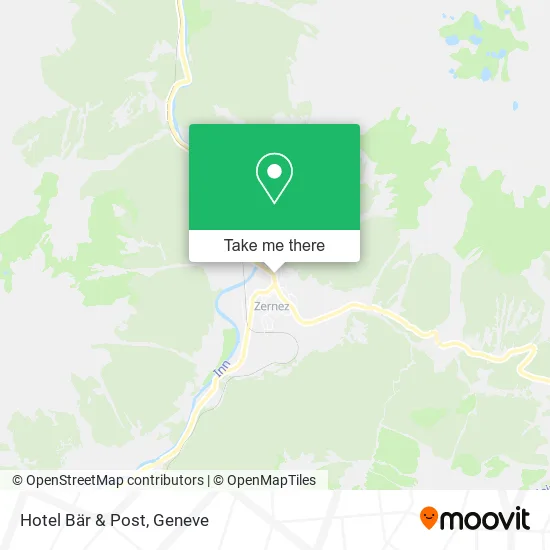 Hotel Bär & Post map