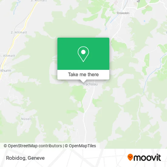 Robidog map
