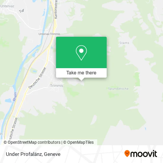 Under Profalänz map