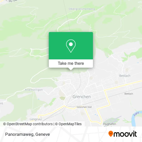 Panoramaweg map