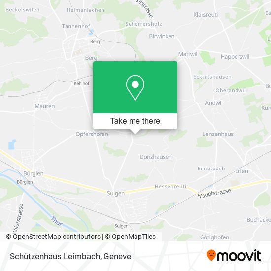 Schützenhaus Leimbach map