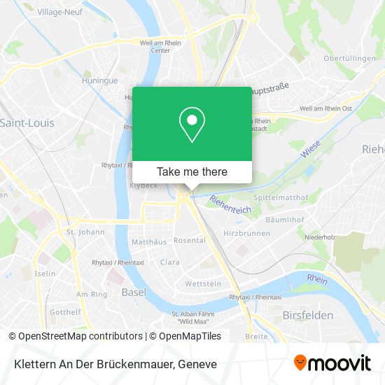 Klettern An Der Brückenmauer map