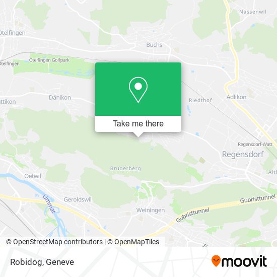Robidog map