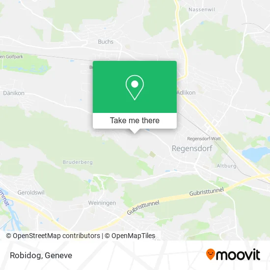 Robidog map