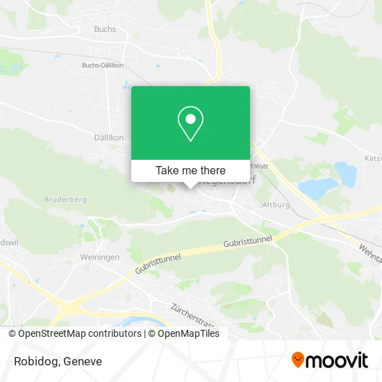 Robidog map