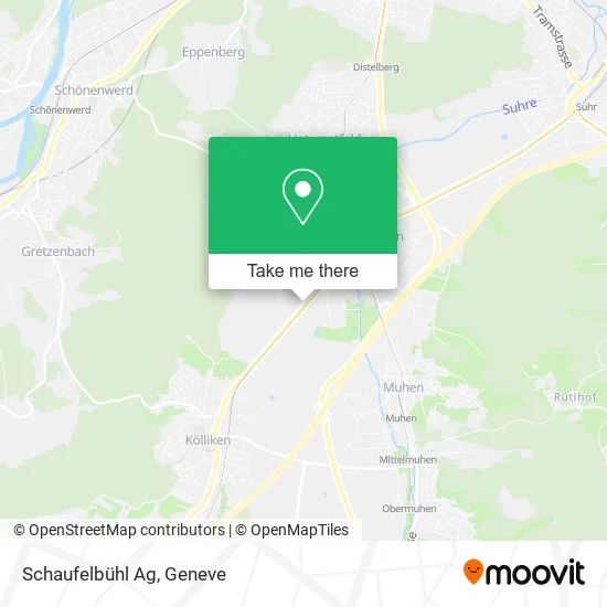Schaufelbühl Ag map