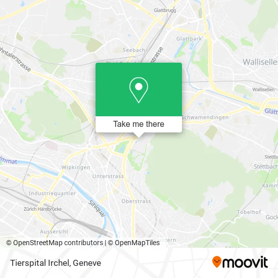 Tierspital Irchel plan