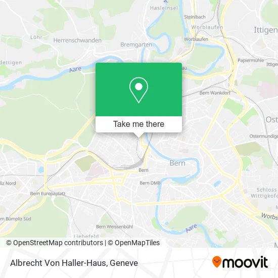 Albrecht Von Haller-Haus map