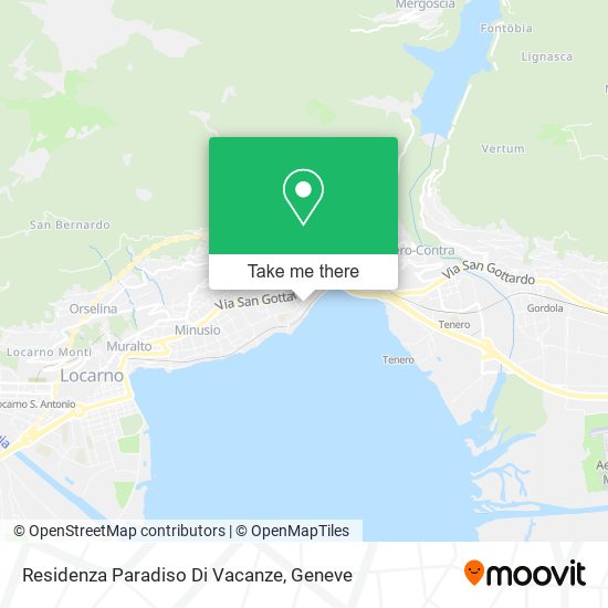 Residenza Paradiso Di Vacanze map