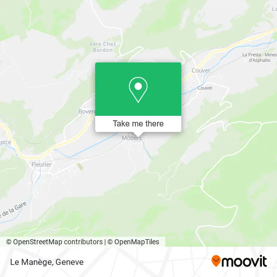 Le Manège map
