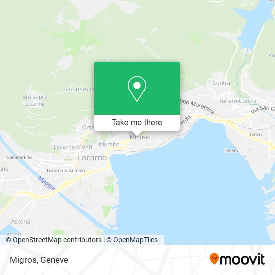 Migros map