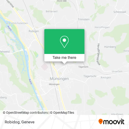 Robidog map