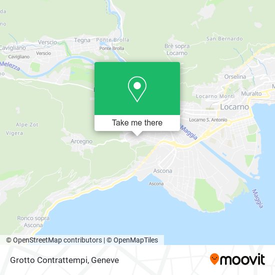 Grotto Contrattempi map