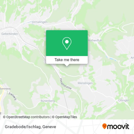 Gradebode/Ischlag map