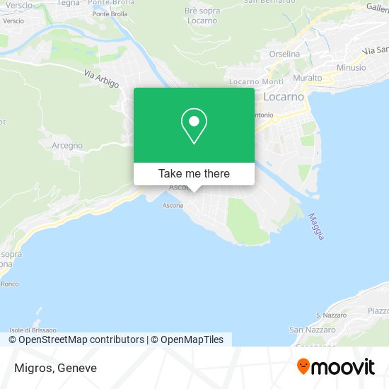 Migros map