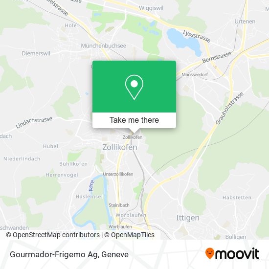Gourmador-Frigemo Ag map