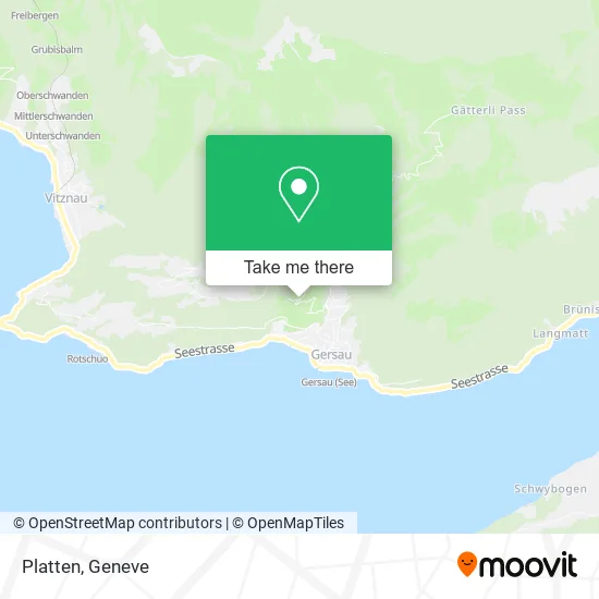 Platten map