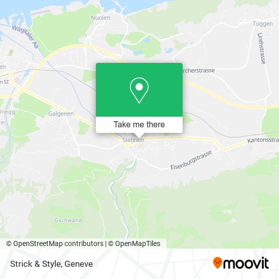 Strick & Style map