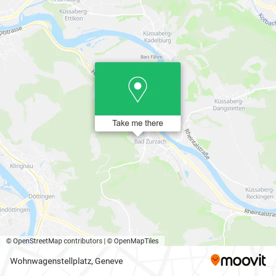 Wohnwagenstellplatz map
